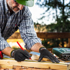 KAYGO Winter Work Gloves for Men and Women, 12 Pairs Thermal Insulated Safety Work Gloves PU Coated, Smooth Grip on Palm & Fingers,Ideal for Freezer Work,Black,L