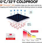 Vgo... Lined Winter Cow Grain Leather Gloves, 32℉ or Above (1 Pair,Size XL, Cream, CA9501F)