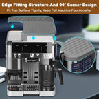 Top Mat for Ninja Luxe Cafe Espresso Machine ES601 – Protect Top Surface Food Grade Silicone Tamping Mat for Ninja luxe Cafe Accessories – Waterproof Non-Slip Espresso Tamper Mat Gray