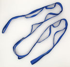 RangeMaster FlexAbility Static Stretch Strap | | Perfect for Yoga, Pilates, and Physical Therapy | Flexibility and Range of Motion Tool | Blue