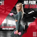 Neoprene Coated Workout Dumbbells set of 2 – Anti Roll, Non Slip with Smooth Grip Fitness & Exercise Dumbbells – Hexagon Shaped Hand Weights for Women & Men – Best Choice for Gyms & home use