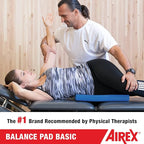 AIREX Balance Pad – Stability Trainer for Balance, Stretching, Physical Therapy, Exercise, Mobility, Rehabilitation and Core Training Non-Slip Closed Cell Foam Premium Balance Pad