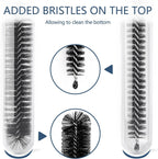 Straw Cleaner Brush Set, 12 Pieces Botthle Cleaning Brush and Nylon Tube Brush Brush, 11.8 Inch Long Cleaning Brush Kit for Water Bottle, Straws on Tumbler, Sippy Cup, Tea Pot Spout