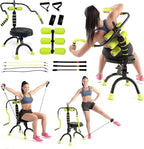 Ab Fitness Machine System Provides An Abdonimal And Muscle Activating Workout with Aerobics to Burn Calories and Workout
