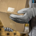 Schwer 12 Pairs ANSI A4 Cut Resistant Work Gloves, Cut Proof Gloves with PU Coating, Used for Metal Fabrication, WoodWorking, Construction, Non Slip, Durable, XS, CR13001