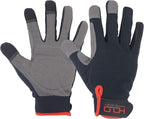 HANDLANDY Work Gloves for Men & Women, Utility Mechanic Working Gloves Touch Screen, Flexible Yard Work Gloves