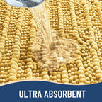 Arotive Luxury Chenille Bathroom Rug Mat, Extra Soft Thick Absorbent Shaggy Bath Rugs, Non-Slip Machine Wash Dry, Plush Bath Mats for Bathroom, Shower and Tub, 30x20, Yellow