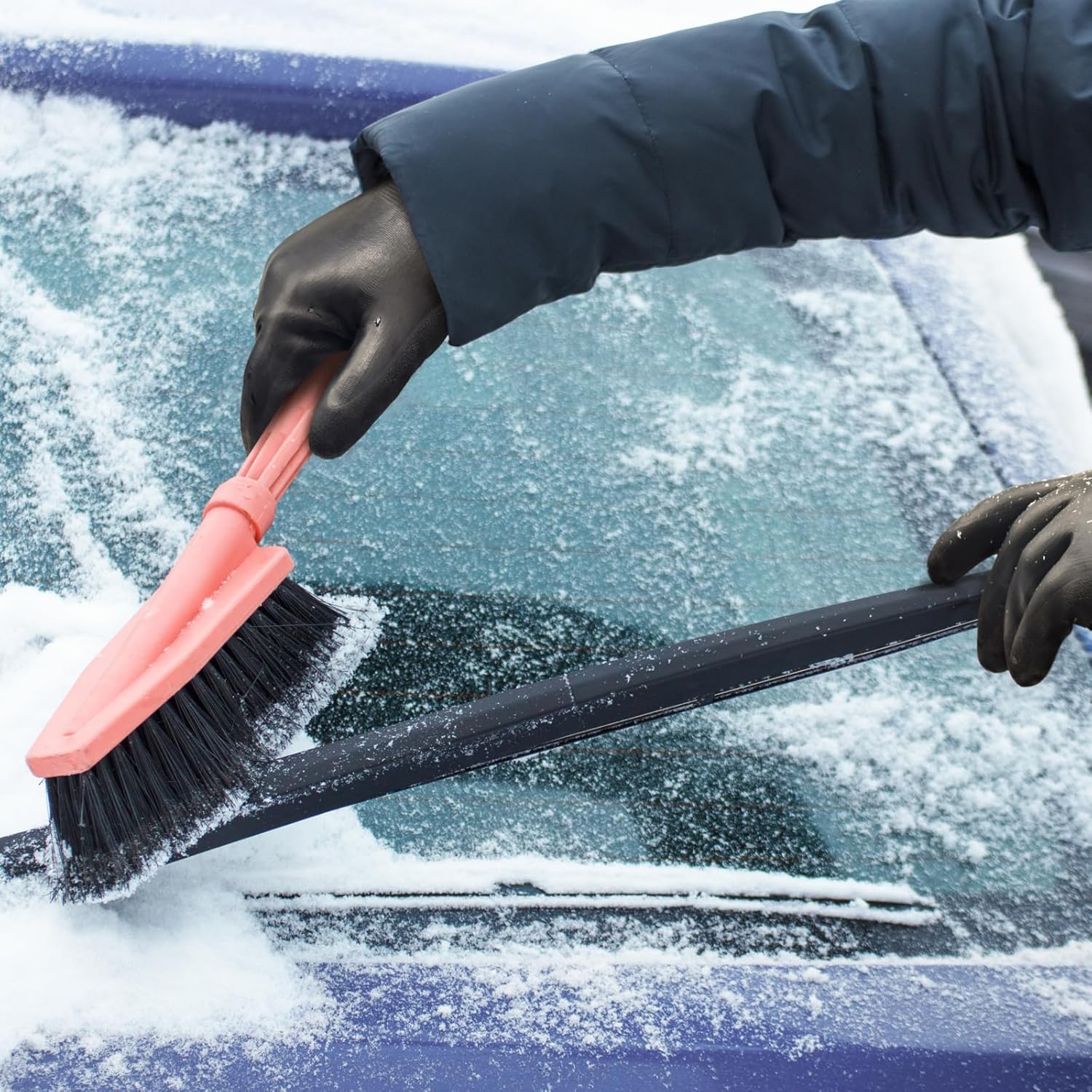 KAYGO Winter Waterproof Work Gloves for Men and Women, Thermal Insulated Freezer Rubber Coated Gloves,Super Grip,L, KG160