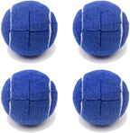 Precut Tennis Balls for Walkers 4 PCS Walker Tennis Ball for Furniture Legs and Floor Protection Heavy Duty Long Lasting Felt Pad Glide,Fit Most Walkers (Dark Blue)