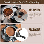 Coffee Tamper Base Compatible with Ninja Espresso ES601/ES701,Handheld Portafilter Support Stand For Ninja Cafe Luxe Machine,Anti-Slip Coffee Accessories Improves Tamping Stability and Extraction