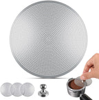 3 Pcs 54mm Espresso Puck Screen - 0.2mm Ultra Thin Espresso Puck, Stainless Steel Reusable Coffee Filter, Compatible with 54mm Breville Portafilter Basket