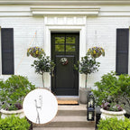 Hook for Hanging - 20PCS Hook for Hanging, Wall Hooks for Coats, Heavy Duty Single Prong Wall Hooks with 40 Pieces Screws (White)