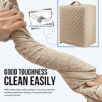 Slushie Machine Cover for Ninja FS301 & FS301C, Waterproof & Dustproof Protective Lid for Ninja Frozen Drink Maker, Durable Nylon Cover for Slushie Accessories (Mocha Tan)