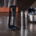 58mm Espresso Accessories Kit – Calibrated Tamper, Knock Box Tamping Station, Adjustable Distribution Tool, WDT Puck Prep Device & Digital Espresso Scale Compatible with Gaggia, Rocket