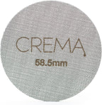 Crema Coffee Products 58.5mm Puck Screen for Barista Models | 1.7mm Thick 316L Steel Filter | Balanced Water Flow for Improved Extraction |Prevent Channeling & Reduce Maintenance|Durable,Easy to Clean