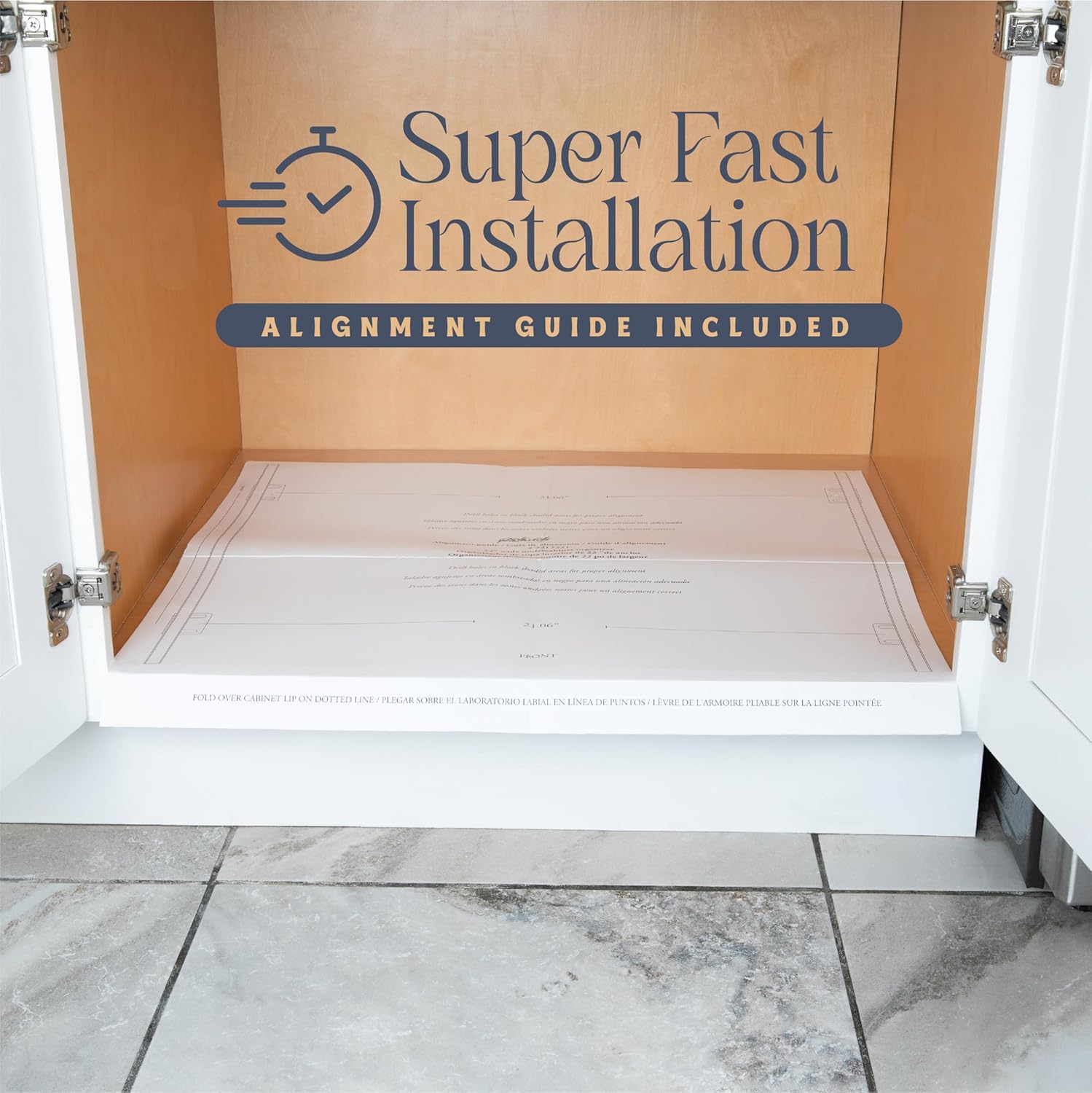 HOLDN’ STORAGE Pull Out Cabinet Organizer, Heavy Duty Caddy w/Lifetime Limited Warranty -22”W x 21”D - Requires At Least 23-1/4” Cabinet Opening, Steel Metal Cabinet Drawers Slide Out, Chrome