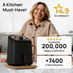 Ibyx Elegant Sliding Tray for Your Coffee Maker & Heavy Kitchen Appliances - Sturdy, Slides Easily from Under The Cabinet (Natural, 9.5”W x 14”D)