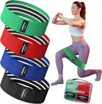 Fabric Resistance Bands for Working Out, 3 and 4 Levels Booty Bands Long Resistance Bands for Women and Men | Elastic Bands for Exercise Bands Resistance Workout Bands Resistance