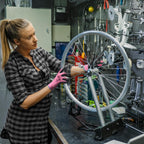 KAYGO Safety Work Gloves PU Coated-12 Pairs, KG11P Seamless Knit Glove with Polyurethane Coated Smooth Grip on Palm & Fingers, for Men and Women, Ideal for General Duty Work,Pink,Medium