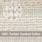 All-Clad Solid Kitchen Towels: Highly Absorbent, Super Soft Long Lasting - 100% Cotton, 17"x30" Tea Towels for Cleaning & Drying Dishes, Pans, Glassware, or Countertops, (2-Pack), Almond