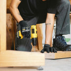 Kebada W1 Safety Work Gloves, PU Coated Touch Screen Work Gloves with Grip, Bulk Pack Working Gloves for Warehouse, Construction, Gardening and Mechanic Use, Black, 50 Pairs, Large