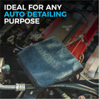 The Rag Company - All-Purpose Microfiber Terry Cleaning Towels - Commercial Grade, Highly Absorbent, Lint-Free, Streak-Free, Kitchens, Bathrooms, Offices, 300gsm, 12in x 12in, Yellow (12-Pack)