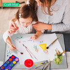 TRZZ Silicone Waterproof Under Sink Mat 34" x 22", Drip Tray and Cabinet Liner for Kitchen and Bathroom, Prevents Water Damage and Organizes Cabinets (Light Grey)