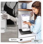 Ibyx Elegant Sliding Tray for Your Coffee Maker & Heavy Kitchen Appliances - Sturdy, Slides Easily from Under The Cabinet (Black, 7.5”W x 14.5”D)