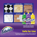 Fabuloso Microfiber Cleaning Cloths, Rainbow - Lint-Free, Scratch-Free Cleaning Cloths for Surfaces and Wood Furniture - Dustless Cloth for Bold and Bright Cleaning Experience, 8 Count - 2 Pack