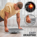 Advanced Wood Balance Board, Portable Non-Slip 500lb Rocking Board for Standing Desk, Physical Therapy, Yoga Practice, Core Strength Stability Balance Training Board for Men, Women, Kids and Seniors