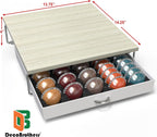 DecoBrothers Supreme Vertuoline Drawer, Holds with 30 Big or 60 Small Vertuoline Pods, Maple