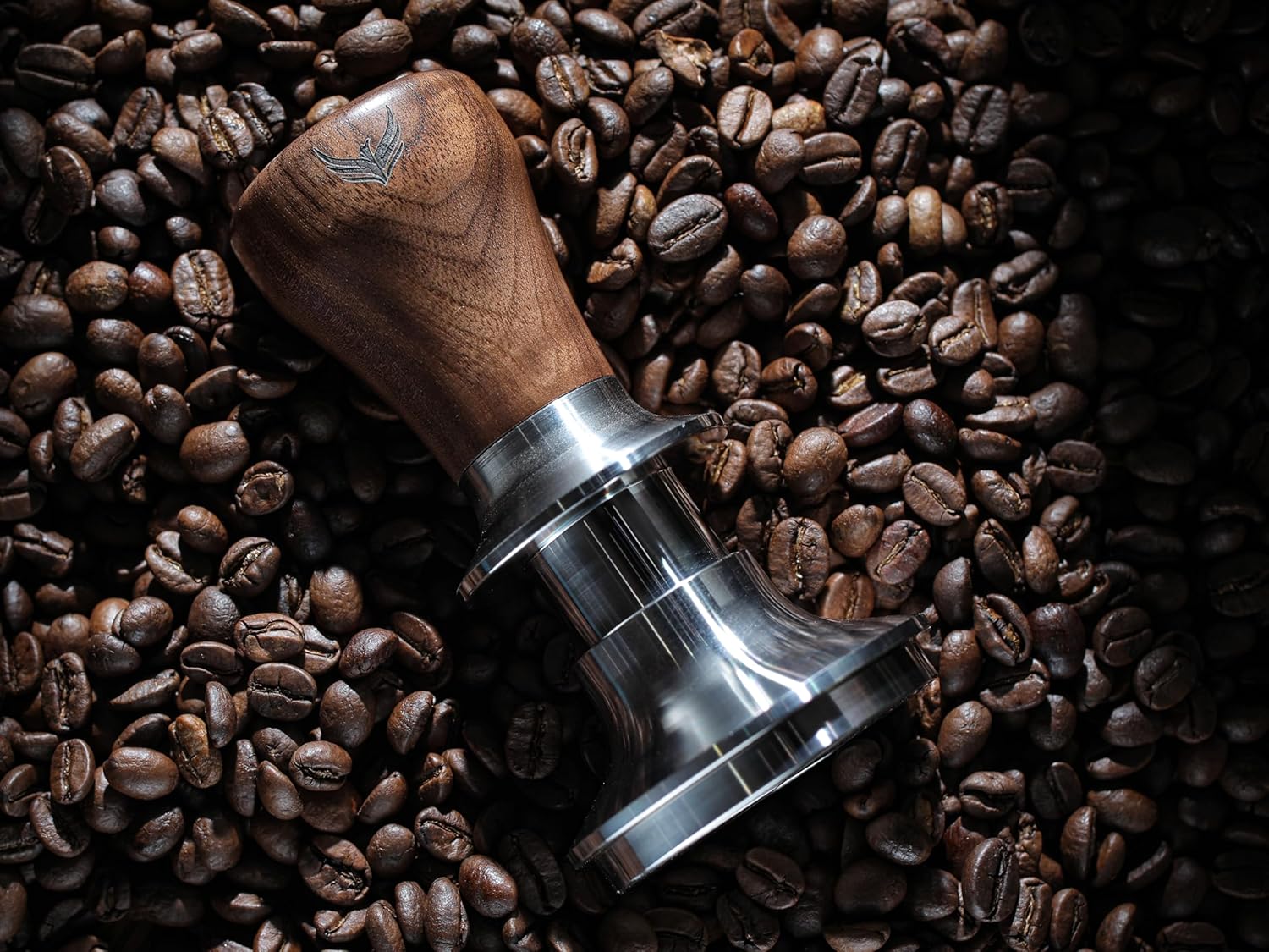 57mm Tamper Walnut Calibrated Espresso Tamper Compatible With Lelit Anna, Grace, Anita, Ascaso Dream, Arc, Basic, La Pavoni Domus Bar, Club, 57 mm Portafilter Espresso Machines