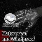 Schwer 2 Pairs FreezeGuard Winter Work Gloves, ANSI A2 Cut Resistant Freezer Gloves for Outdoor Cold Weather Keep Hands Warm, Waterproof Gloves for Shoveling Snow, Ice Fishing, M