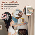 H4N Microfiber Cleaning Cloth Roll, 85 Pack Micro Fiber Wash Cloths for Car, Tear Away Towels, Ultra Absorbent Dish Rags, Non-Abrasive, Reusable and Washable Household Supplies, 11.81" x 11.81", Gray