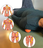 Massage Ball Set - Spiky & Lacrosse Ball - Massage Ball Therapy for Plantar Fasciitis & Pain Relief - Deep Tissue Trigger Point Myofascial Release Ball for Back, Foot, Shoulder & Neck Pain