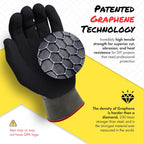 Quest Protective Apparel Cut Resistant Gloves - Puncture Resistant Cutting Gloves Work - Constructed with Graphene Technology