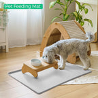 TRZZ Silicone Waterproof Under Sink Mat 28" x 19", Drip Tray and Cabinet Liner for Kitchen and Bathroom, Prevents Water Damage and Organizes Cabinets (Brown)