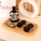 Bamboo Vanity Tray, Bathroom Counter Tray, Toilet Tank Top Tray for Organizing and Decor Display, 14.2 x 6 x 0.8 inch