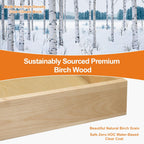 ALINE FURNITURE Pull Out Drawers for Cabinets Birch Wood, 21" W X 21" D Soft Close Slide Out Drawer for Kitchen Cabinets, Pull-out Shelves, Sliding Shelf for Pantry Cabinet Organizer