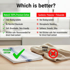 Kitchen Towels| Tea Towel for Craft| Cotton Dish Towels| Reusable Bulk Cleaning Cloths Blue Hand Towels| Soft Super Absorbent Quick Dry Dish Rags Machine Washable 6 Pack 15" x 25"