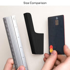 Wood Wall Hooks - Set of 4 - Solid Black Walnut Wood Coat Hooks for Hanging Hat, Purse, Backpack, Bag, Jacket - Modern Farmhouse Decor for Wall and Practical Entryway Hooks (Walnut)