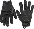 HANDLANDY Work Gloves for Men & Women, Utility Mechanic Working Gloves Touch Screen, Flexible Yard Work Gloves