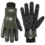 HANDLANDY Winter Insulated Work Gloves, 3M Thinsulate Thermal Water-Resistant Gloves for Men Women Touch Screen, Warm Ski Snowboard Cold Weather Gloves (Army Green, Large)