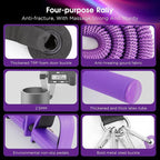 2025 Upgrade Pedal Resistance Band, 4-Tube Elastic Sit Up Pull Rope for Men and Women, Pedal Puller for Strength Training, Foot Resistance Rope for Physical Therapy, with 5Pcs Exercise Bands