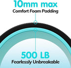 5 Pack Roller- Back Wheel for Deep Tissue Massage, XR Foot Massage Roller for Targeted Massage for Plantar Fasciitis and Foot Fatigue, Roller Kit for Physical Therapy & Exercise