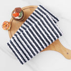 Homaxy Kitchen Towels(12 Pack, 10 x 20 inches), Ultra Soft and Absorbent Dish Towels, Reusable Fast Drying Microfiber Cleaning Cloth, Coral Velvet Wave Design No-lint, Dark Grey