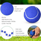 Vinsot 48 Pcs Standard Pressure Tennis Balls Bulk, Training Tennis Balls Practice Playing Balls for Player Beginner Youth Training Sports Ball, 2.5 Inch