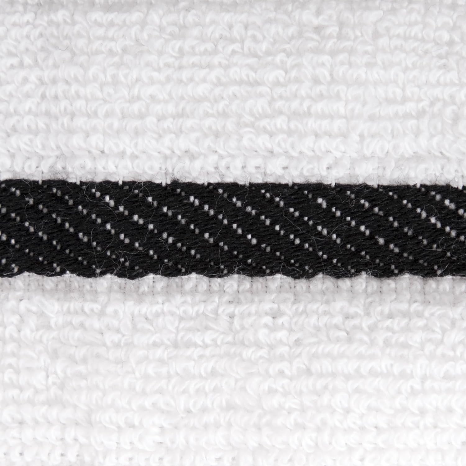 All-Clad Checked Kitchen Towel: Highly Absorbent, Super Soft Long Lasting - 100% Cotton, 17"x30" Tea Towel for Cleaning & Drying Dishes, Pans, Glassware, or Countertops, (1-Pack), Black