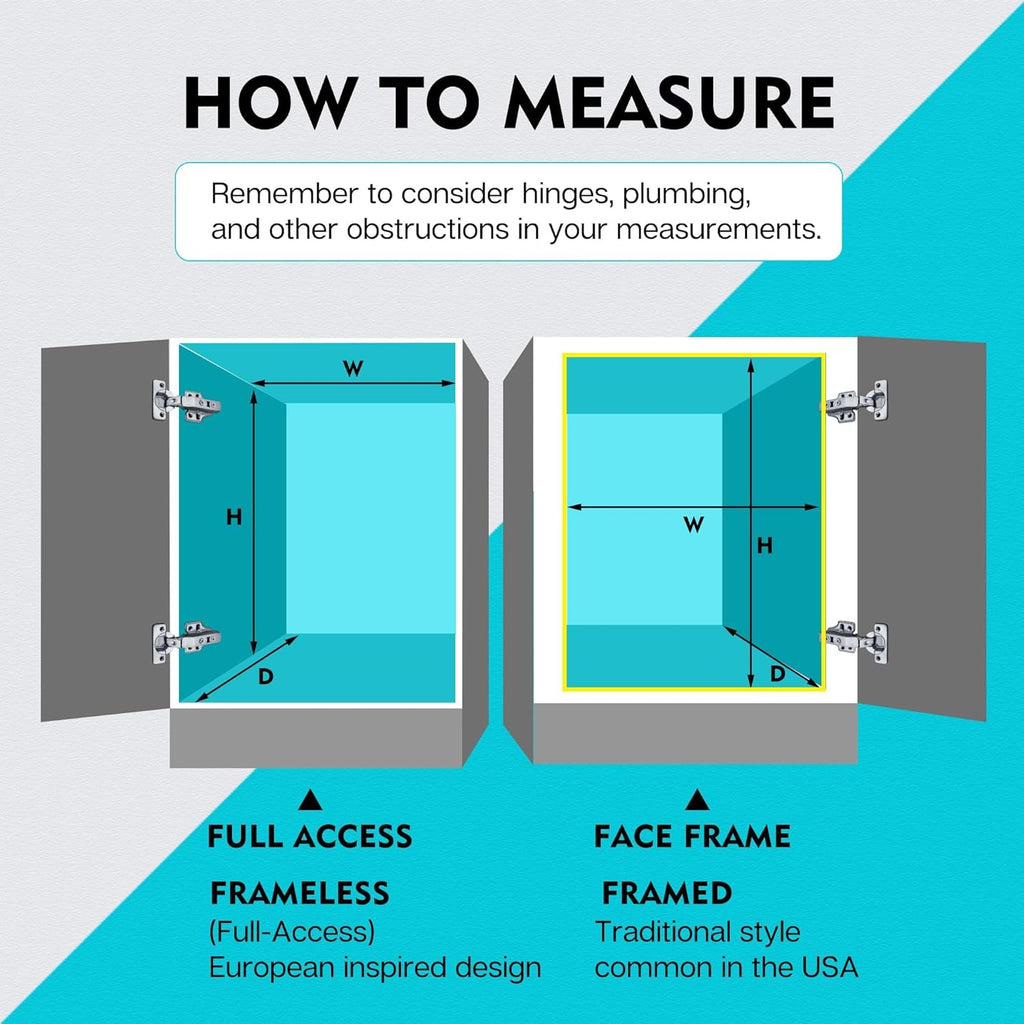 Pull Out Cabinet Organizer 17" W X 22" D, Slide Out Drawers For Kitchen Organizers and Storage, Pull Out Drawers For Cabinets Capacity Heavy Duty Caddy, Cabinet Shelves Chrome-Plated, Bathroom Pantry