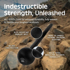 Retrospec Revolve Steel Macebell for Strength Training, Rehabilitation, Stretching, Conditioning and Rotational Training - 5, 7, 10, 15, 20, 30lb Options for Women & Men